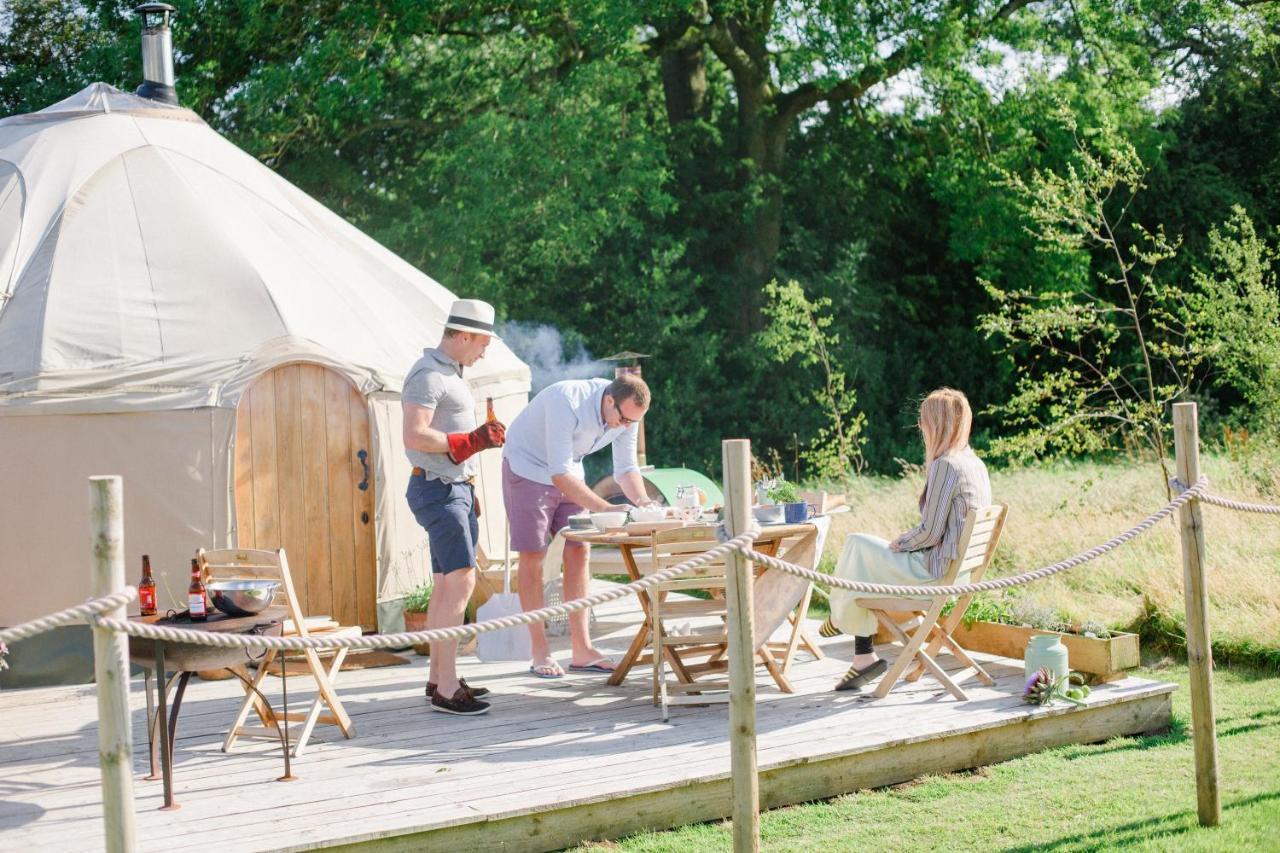 Yurtshire Fountains - Wensley Yurt Villa Ripon Exterior photo